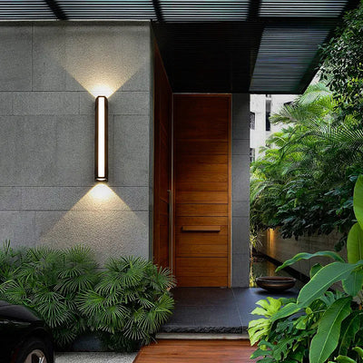 Modern Waterproof Outdoor LED Wall Lamp - IP65 Aluminum Garden Porch Sconce Light