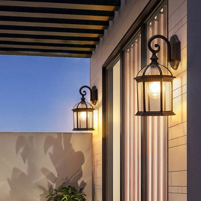 Illuminate Your Outdoor Space with American Vintage Wall Lights for Corridors, Aisles, Villa Doorways and Gardens