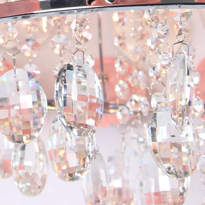 Elegant Crystal Chandelier - Illuminate Your Space with Modern Sophistication