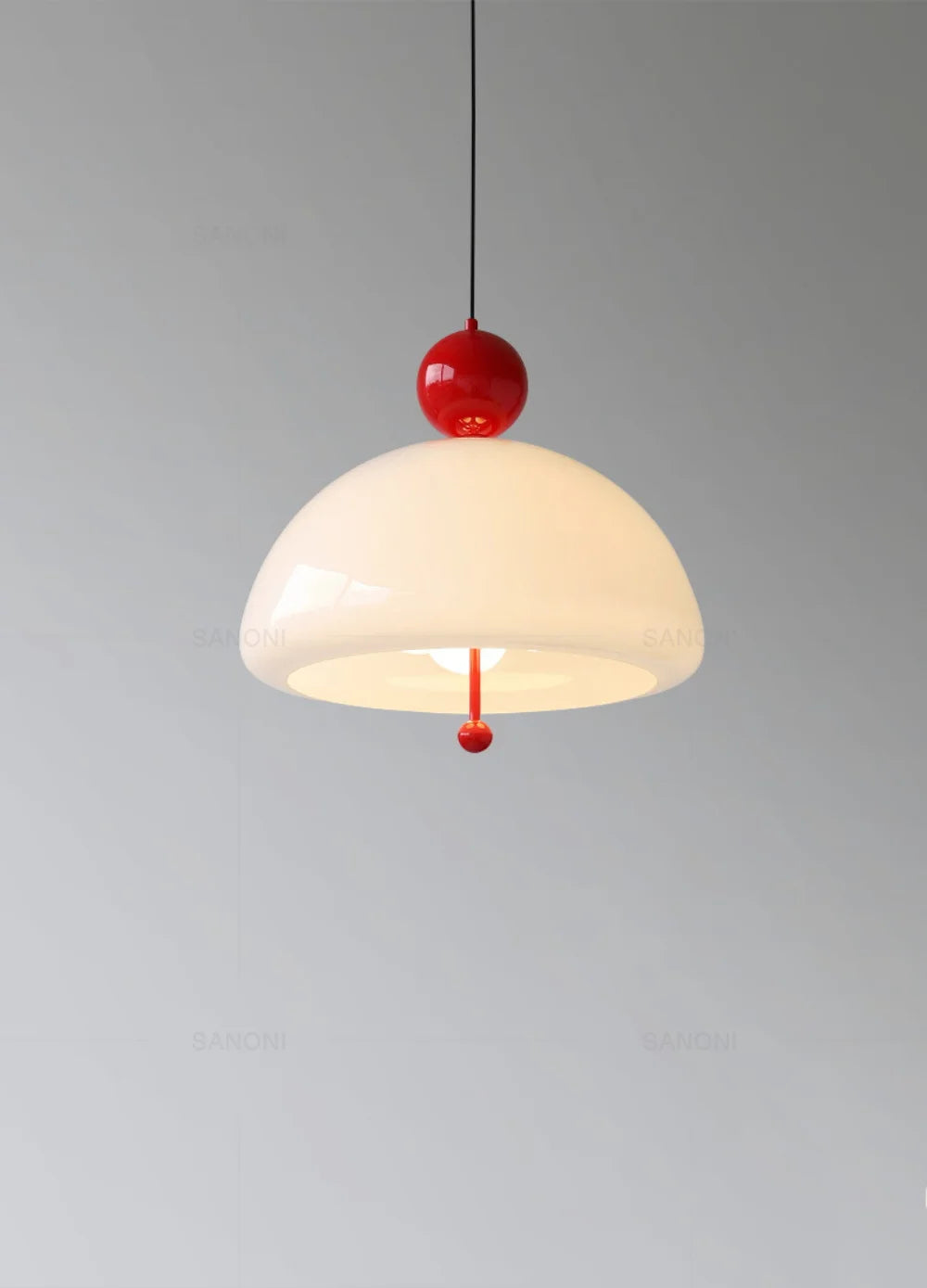 Medieval French Retro Pendant Light - Postmodern Cream Glass Chandelier for Living Room, Dining Room, and Bedroom