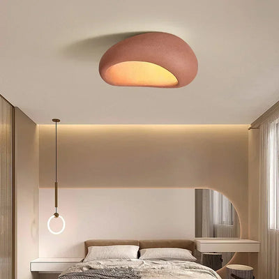 Nordic Minimalist Wabi Sabi Chandelier – Cream Style Ceiling Light