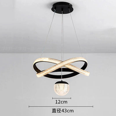 Modern LED Dining Room Chandelier - Elegant Indoor Lighting for Living Room, Bedroom, and Kitchen