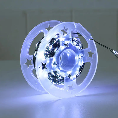 Christmas LED String Lights Green Copper Wire Fairy Lights with USB Remote Control 5M–30M for Holiday Decoration