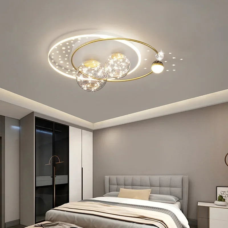 Modern LED Ceiling Lamp for Living Room, Bedroom, Restaurant Ceiling Chandelier, Home Decoration Indoor Lighting Fixture Lustre