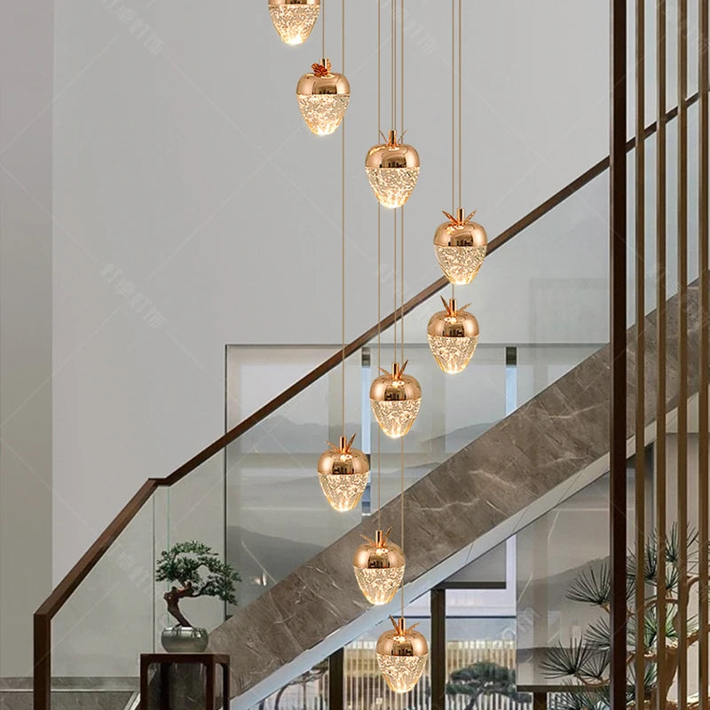 Modern Crystal Chandelier Pendant Lamp for Home Decoration - Interior Lighting Fixture