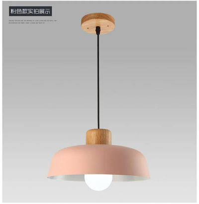 Nordic Style LED Pendant Light – Minimalist Chandelier for Kitchen, Bar, and Study