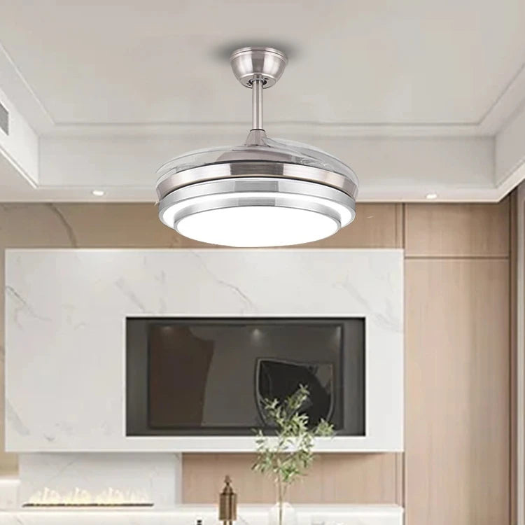 Modern Ceiling Fan with LED Light – Effortless Elegance and Comfort