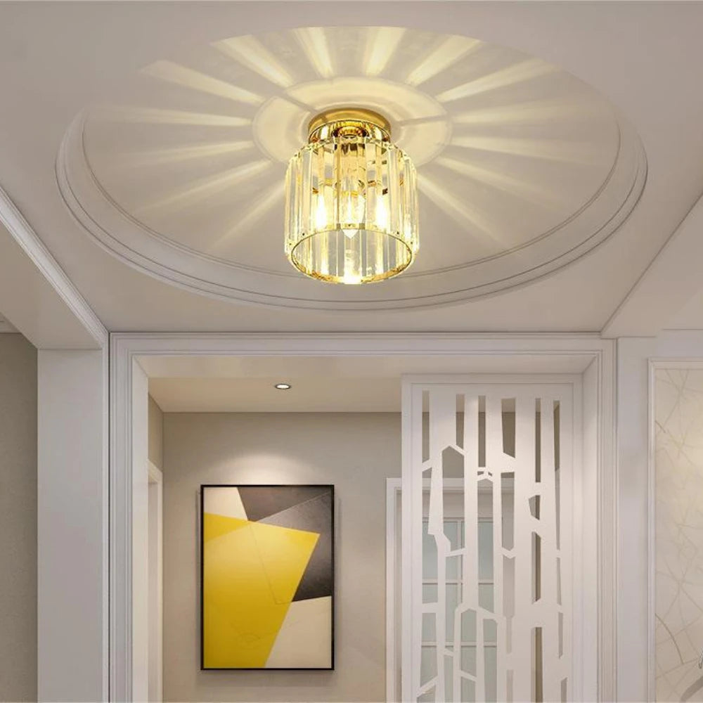 Contemporary LED Ceiling Lights: Stylish Fixtures for Entrance Hallways, Balconies, and More