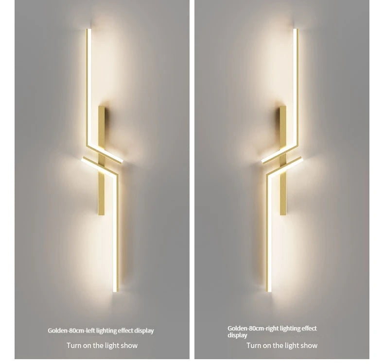 Modern LED Bedside Wall Lamp for Living Room, Bedroom, Stairs, TV Background - Minimalist Interior Wall Light