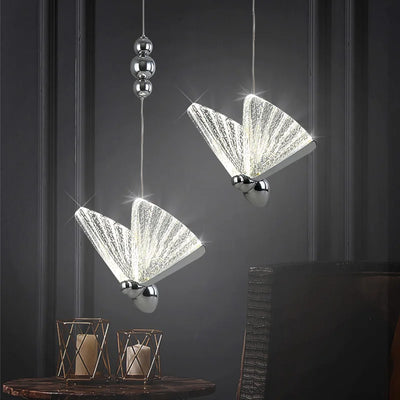Butterfly LED Pendant Nordic Hanging Lamp Indoor Lights - Modern Lighting for Every Room