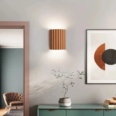 Modern Resin LED Wall Lamp - Stylish Lighting for Aisle, Bedroom, Living Room