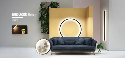 Modern Circle Background Decoration Lamp – LED Wall Light