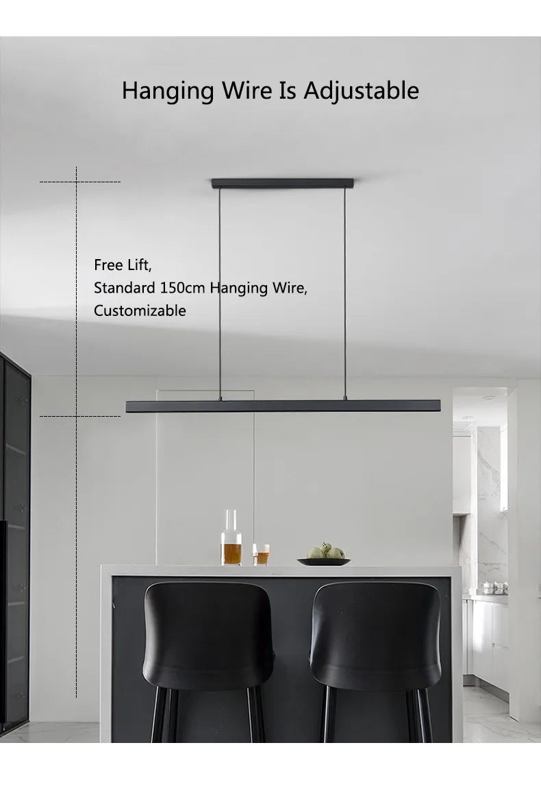 Nordic Modern Chandelier: Stylish Illumination for Dining and Beyond