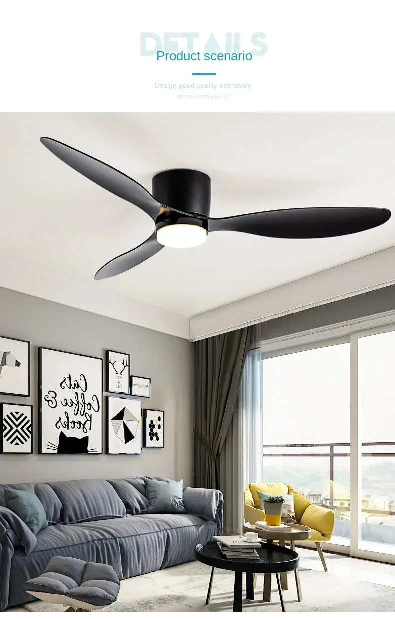 Modern LED Ceiling Fan Light – Stylish Efficiency for Your Home