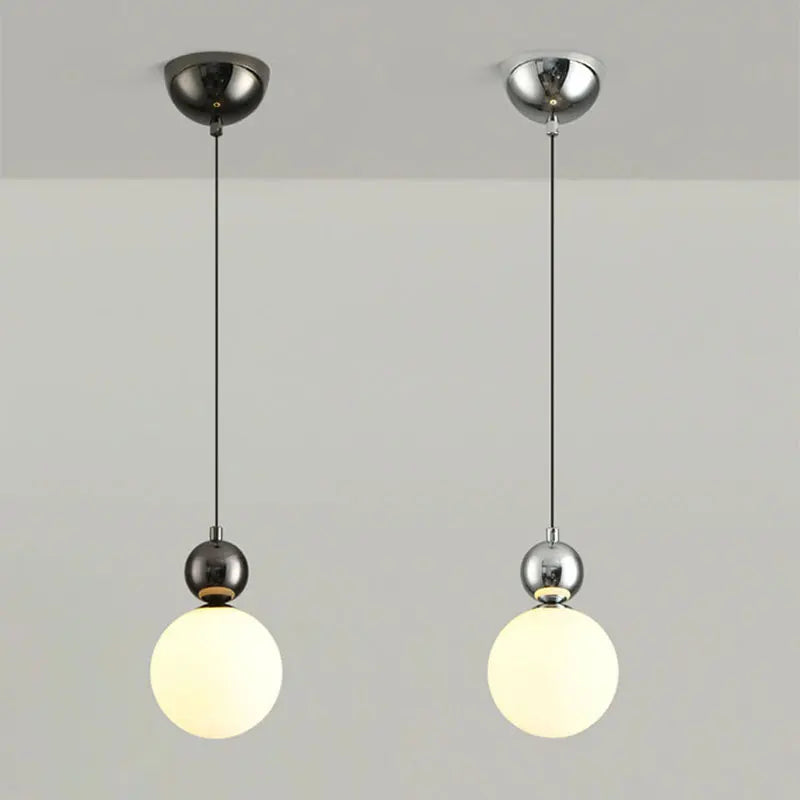 Elegant Glass Ball Pendant Light - Illuminate Your Space with Style