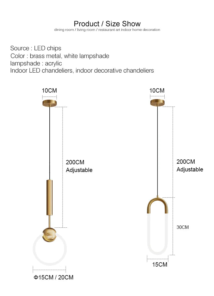 Modern LED Chandelier: Luxury Home Decoration for Every Space