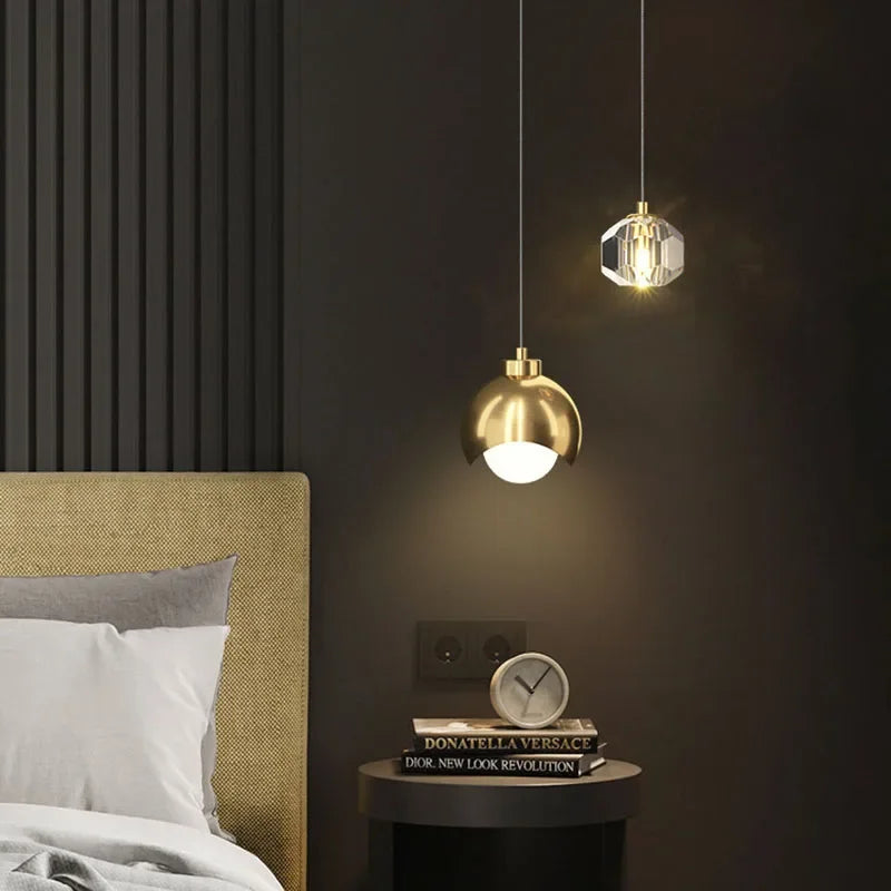 Nordic LED Pendant Chandelier: Perfect Lighting Fixture for Living, Dining Room, Bedroom, Bedside