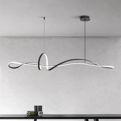 Modern Minimalist LED Pendant Lights - Designer Chandeliers for Living and Dining Spaces