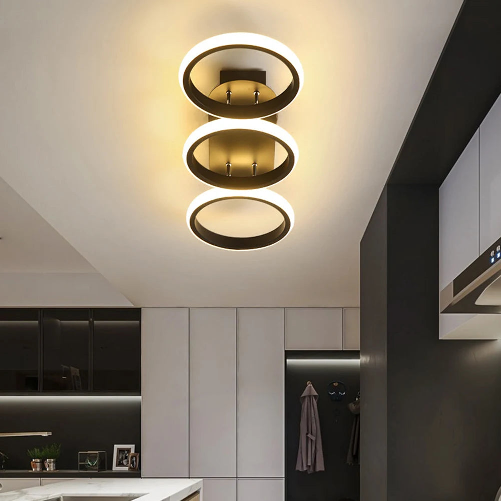 Modern LED Aisle Ceiling Lights - Nordic Home Lighting LED Ceiling Lamp for Bedroom, Living Room, Corridor Light, Balcony Lights