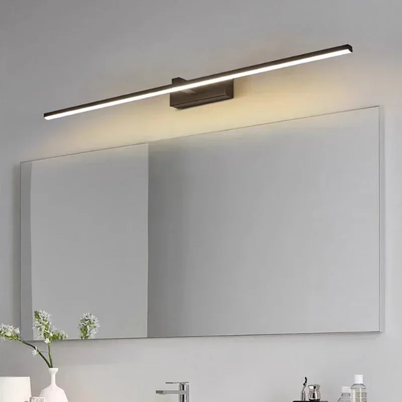 Modern LED Long Strip Wall Lamp for Bathroom and Indoor Decor