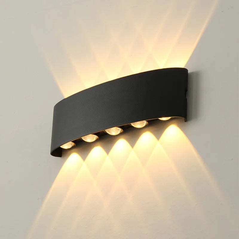 Modern IP65 Waterproof LED Wall Lamp for Outdoor Lighting - Up Down Wall Lights