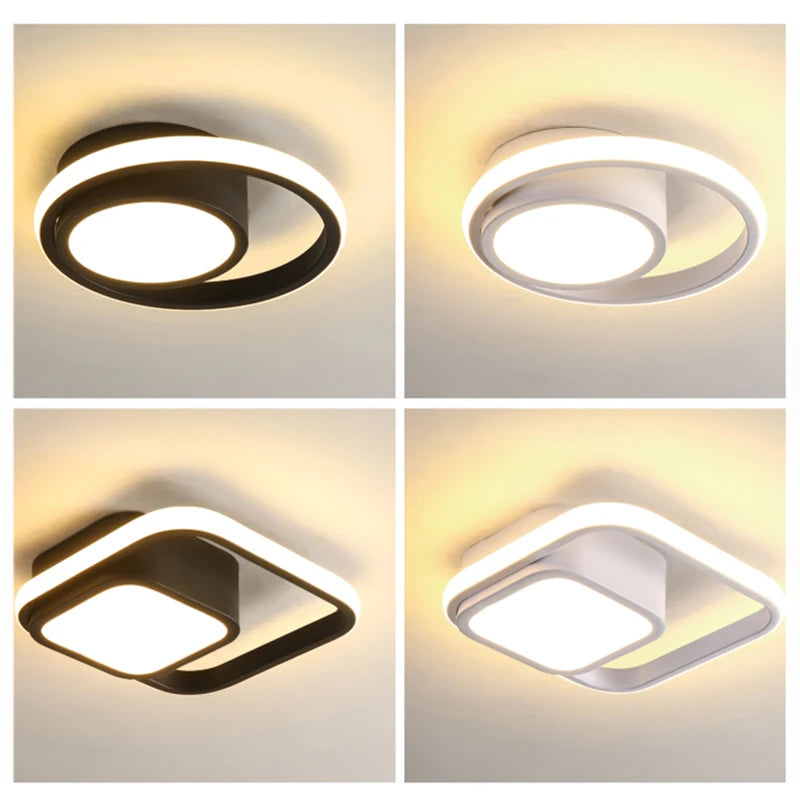 Modern LED Aisle Ceiling Light - 36W/32W LED Lamp for Bedroom, Balcony, Entrance, Closet, Cloakroom - Home Indoor Lighting Fixtures