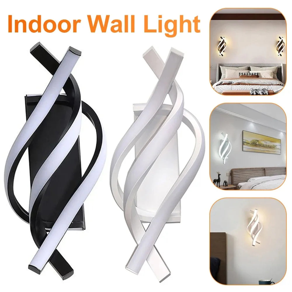 Vintage LED Wall Lamp Energy Efficient Bedside Lamps Living Bedroom Study Balcony Night Light Home Design Decor Wall Sconce