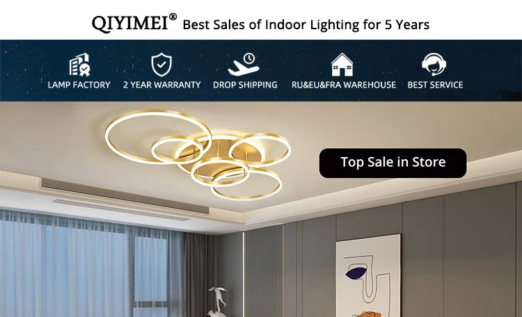 Modern Round LED Ceiling Light Decoration for Bedroom, Study, and Living Room