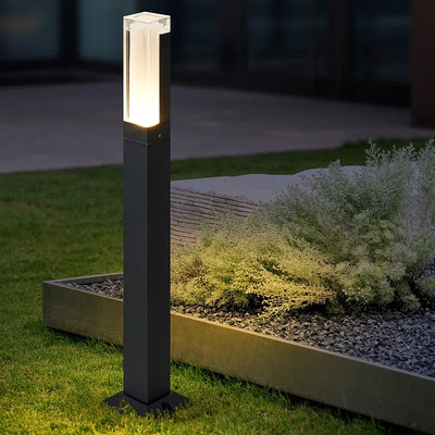 Advanced Outdoor Waterproof IP65 LED Aluminum Lawn Lamp - Garden Path Pillar Light for Landscape and Villa Decor