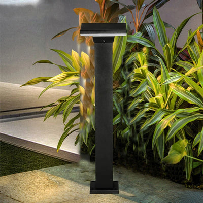 Custom Outdoor Waterproof Lawn Light for Modern Minimalist Garden Park - Sleek High Pole Lamp
