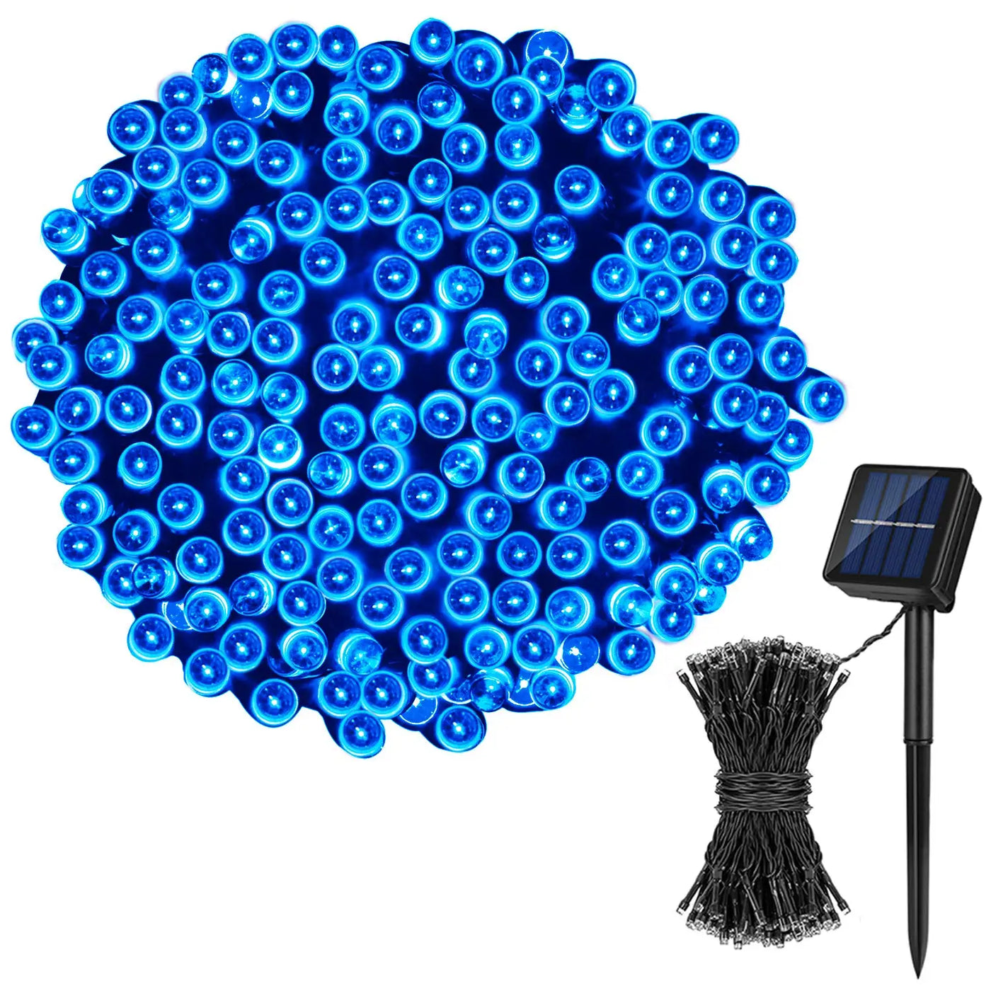 Solar Powered LED Outdoor Fairy Lights IP65 Waterproof 30M 8 Modes String Light for Christmas and Wedding Decorations