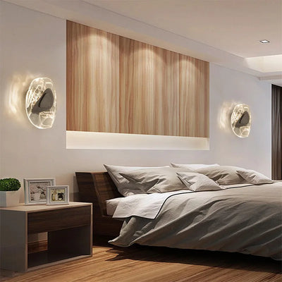 Luxury Crystal Wall Lamp for Bedroom Bedside Decoration for Living Room, Bedroom Lighting Fixture