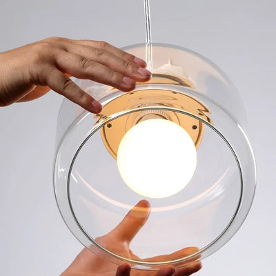 Modern Creative Glass Bird Pendant Lamps - Elegant Illumination for Various Spaces