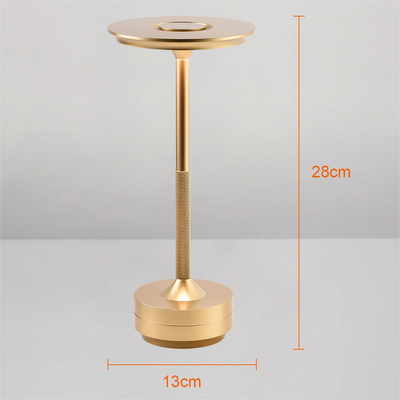 Modern USB Charging Desk Lamp with Touch Dimming - Retro Style