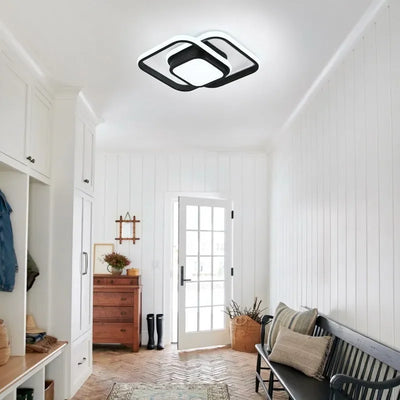 Sleek LED Aisle Ceiling Lights - Contemporary Nordic Home Lighting for a Stylish Glow