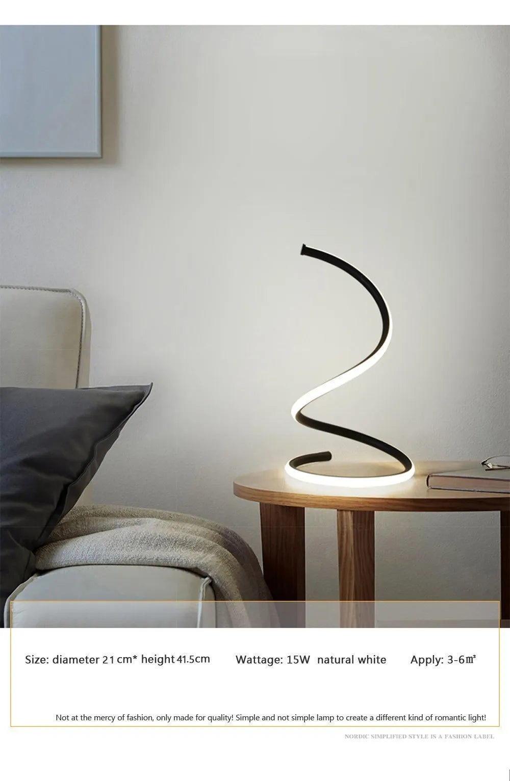 Modern Dimmable LED Table Lamp - Stylish Lighting Fixture for Study, Reading, and Bedside Decor