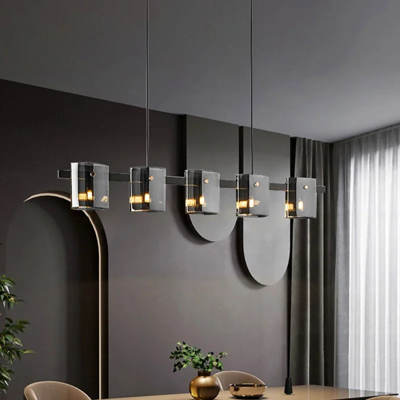 Nordic LED Pendant Lamp - Versatile Ceiling Light Fixture for Dining and Living Rooms