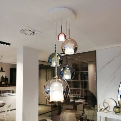 Nordic Glass Beauty: Modern Glass Pendant Lights for Kitchen, Bedroom or Bar