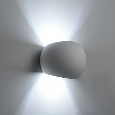 Contemporary LED Gypsum Wall Lamp - Elegant Illumination for Bedroom & Living Room Lighting Fixture