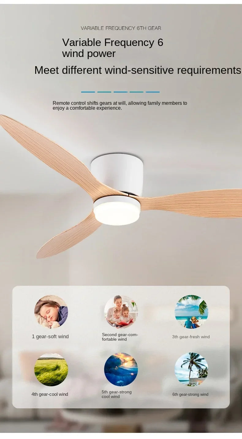 Modern LED Ceiling Fan Light – Stylish Efficiency for Your Home