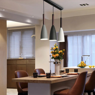 Modern Pendant Light: Nordic Minimalist Hanging Lamp for Dining Table, Kitchen Island Dining Room Lighting Fixture