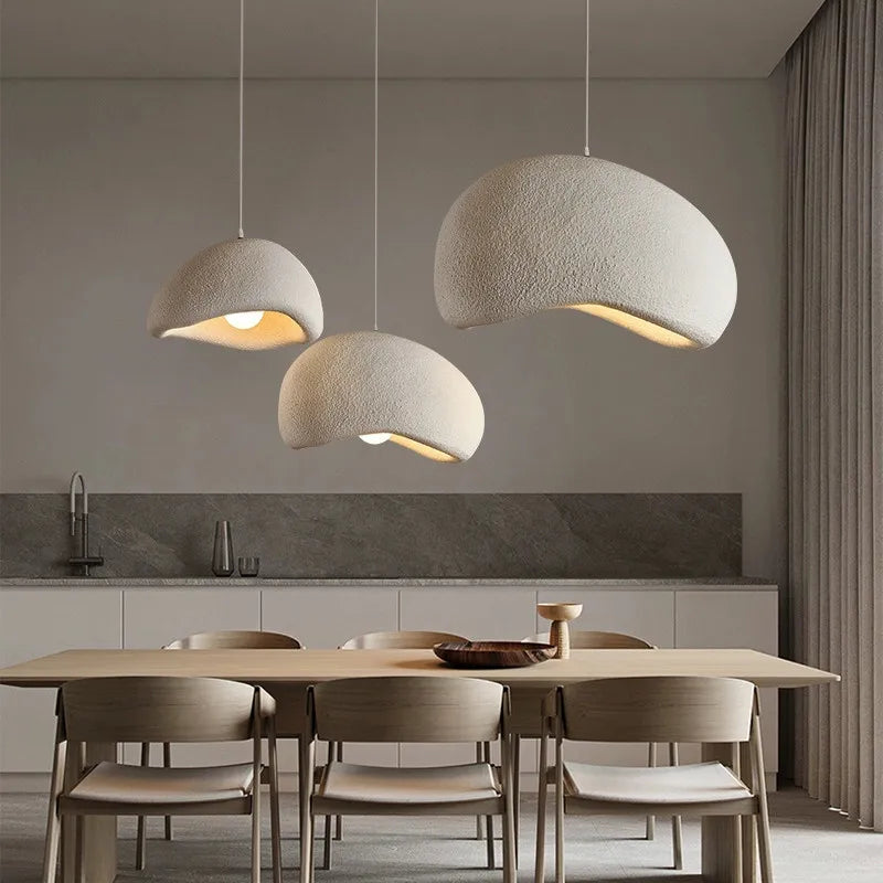 Wabi Sabi LED Pendant Lights - Modern Luminaire for Living, Dining, and Bedroom Decor