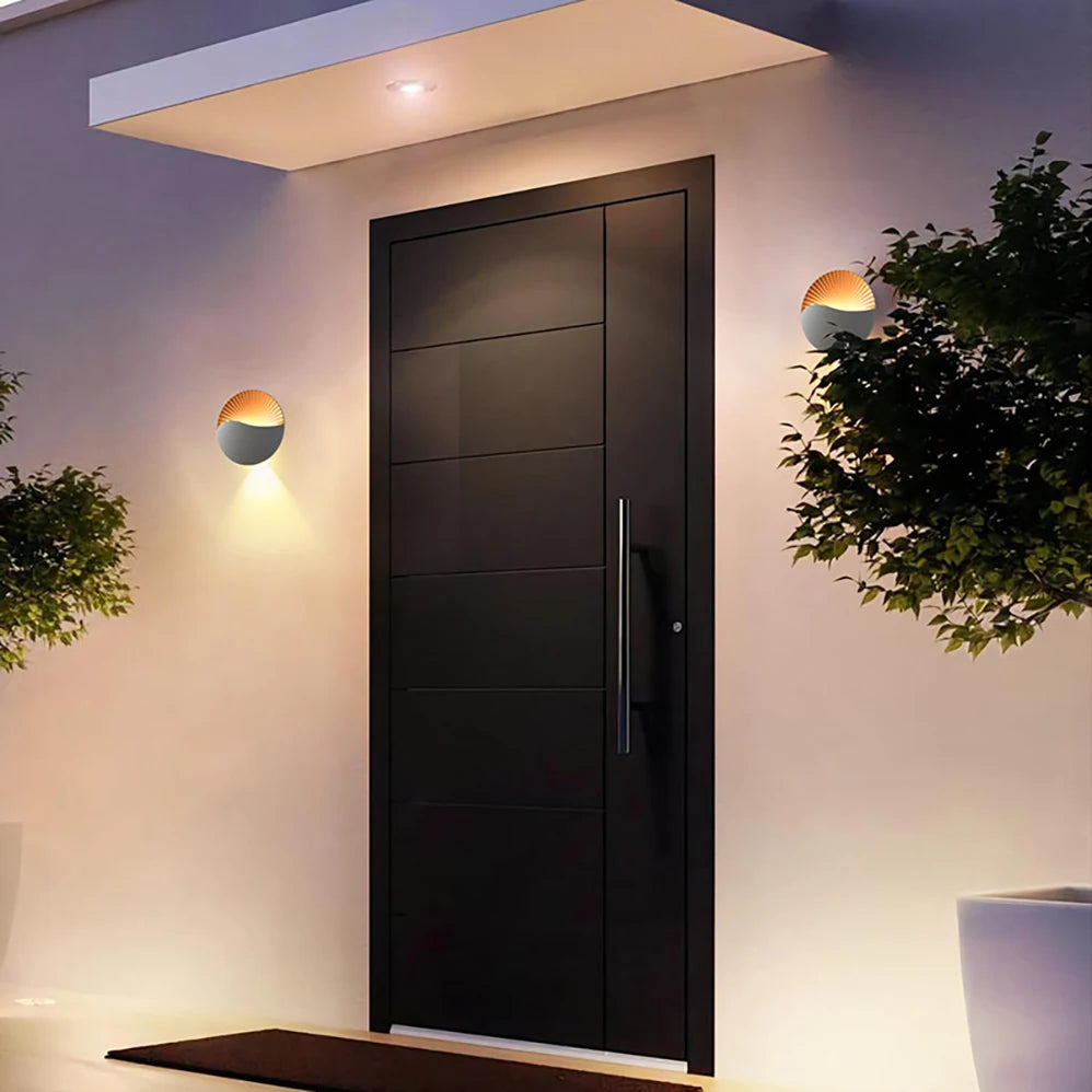 Modern Minimalist LED Wall Lamp: Illuminate Your Indoor/Outdoor Spaces with Elegance