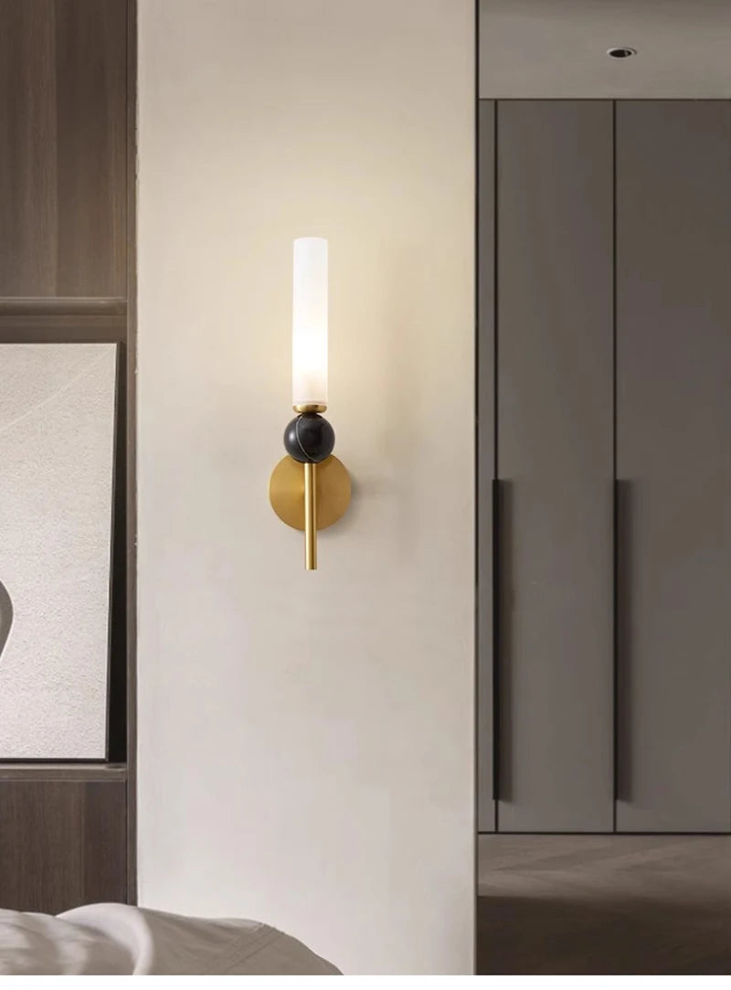 LED Wall Lamp – Luxury Nordic Wall Sconce for Living Room and Bedroom