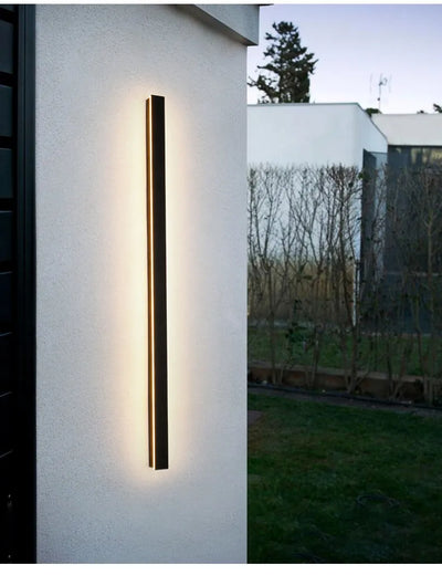 Waterproof LED Wall Light – Modern Nordic Outdoor Garden Lamp