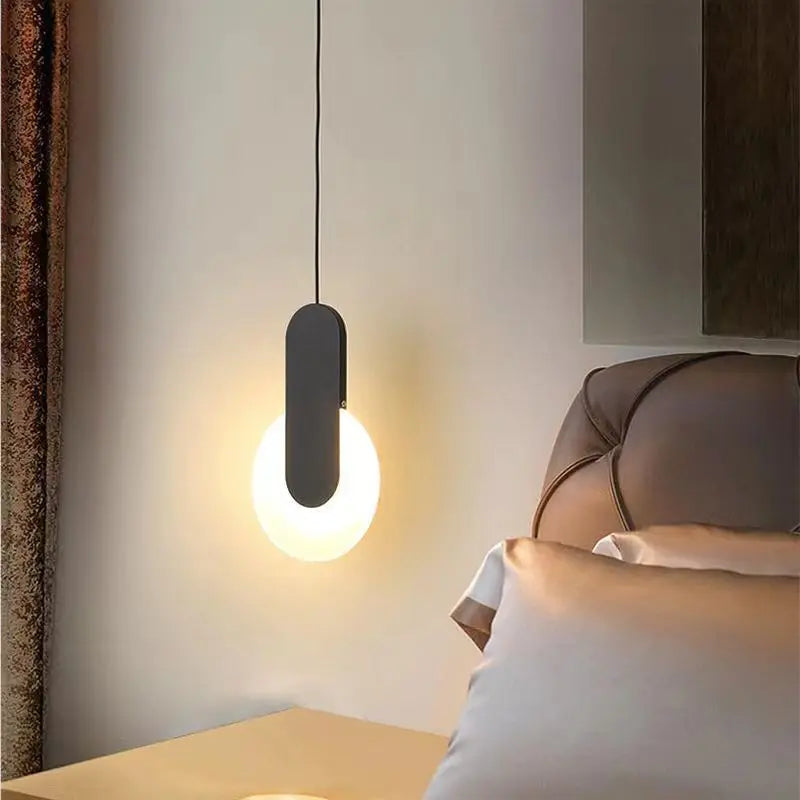 Modern LED Pendant Lights: Nordic Style for Dining Room, Bedroom, Kitchen - Versatile Fixtures for 90-260V