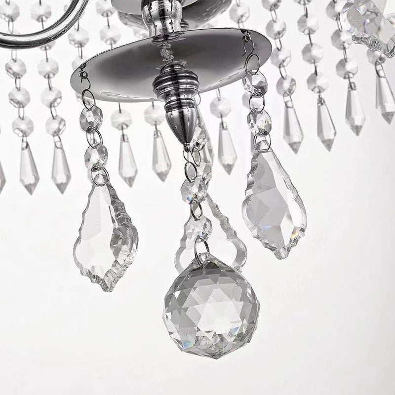Modern Crystal Chandelier Pendant Light for Kitchen Bedroom Dining Area