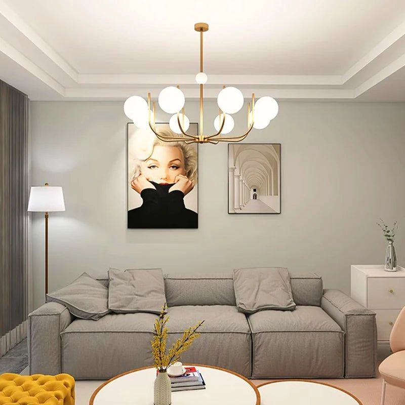 Modern LED Pendant Light for Home Decor, Living Room, and Dining Room