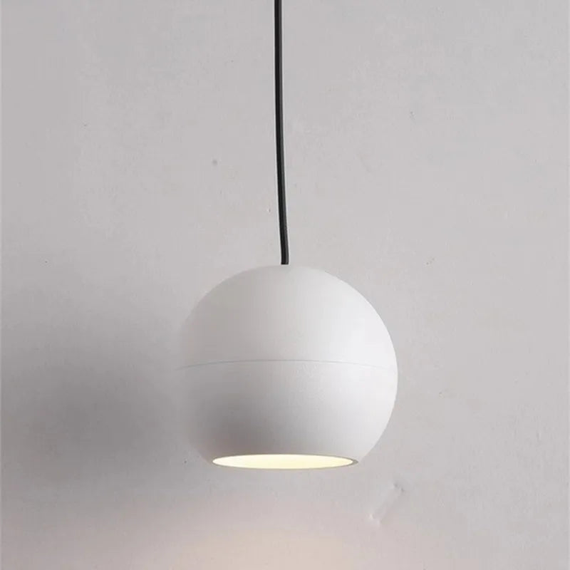 Modern Simple Ball Pendant Lights – Nordic Hanging Ceiling Lamps for Cafe and Bar Decor