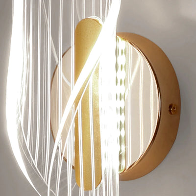 Gold Nordic Style LED Wall Lights: Indoor Lighting for Home, Bathroom, Hotel, Living Room